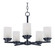Corona-Single-Tier Chandelier (19|10205FTBK)