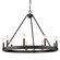 Golden Lighting Alastair 9-light Chandelier in Matte Black (36|1017-9 BLK)
