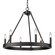 Golden Lighting Alastair 6-light Chandelier in Matte Black (36|1017-6 BLK)