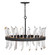 Medium Single Tier Chandelier (88|FR30904BLK)