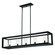 Golden Lighting Smyth 5-light Island Light in Matte Black (36|2073-LP BLK-CLR)