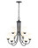 Ivey Lake 9-Light Chandelier Ceiling Light Matte Black (670|9809-MB)