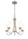 Ivey Lake 5-Light Chandelier Ceiling Light Satin Nickel (670|9805-SN)
