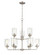 Moven 9-Light Chandelier Ceiling - Satin Nickel (670|9609-SN)