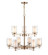 Huderson 9-Light Chandelier Ceiling Light Modern Gold (670|5519-MG)