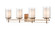 Huderson 4-Light Vanity Modern Gold (670|5504-MG)