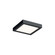 Square flushmount (776|CFLEDSQ06-BK)