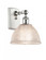 Arietta - 1 Light - 8 inch - White Polished Chrome - Sconce (3442|516-1W-WPC-G422)