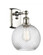 Twisted Swirl 1 Light Sconce part of the Ballston Collection (3442|516-1W-PN-G1214-8-LED)