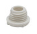 Plastic Bushing; 1/4 IP Male; White Finish (27|90/325)