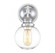 1-Light Wall Sconce in Chrome (8483|M90024CH)