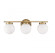 3-Light Bathroom Vanity Light in Natural Brass (8483|M80023NB)