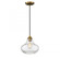 1-Light Mini Pendant in Natural Brass (8483|M70080NB)