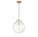 1-Light Mini Pendant in Natural Brass (8483|M70068NB)