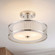 3-Light Ceiling Light in Polished Nickel (8483|M60018PN)