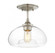 1-Light Ceiling Light in Brushed Nickel (8483|M60017BN)