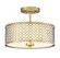 2-Light Ceiling Light in Natural Brass (8483|M60016NB)