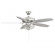 52'' 3-Light Ceiling Fan in Brushed Nickel (8483|M2006BN)
