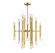 24-Light Chandelier in Natural Brass (8483|M10040NB)