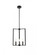 Vino 3 lights pendant in black (758|LD7071D14BK)