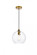 Cashel 10 inch light brass pendant (758|LD2282BR)