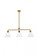 Mera 3 lights brass pendant (758|LD2502BR)