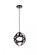 Celeste Pendant Lamp D9.8''H10.4'' Black (758|LD2341BK)