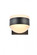 Raine Integrated LED wall sconce in black (758|LDOD4017BK)