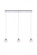 Eren 3 lights Chrome pendant (758|3505D28C)