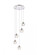 Eren 5 lights Chrome pendant (758|3505G12C)