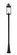 1 Light Outdoor Post Mounted Fixture (276|569PHXL-519P-BK)