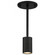1 Light LED Wall or Ceiling Spotlight (7|72010LEDDLP-MBL)
