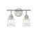 Fuller 2-Light Bathroom Vanity Light in Satin Nickel (641|V6-L8-8055-2-SN)