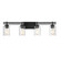 Baxter 4-Light Bathroom Vanity Light in Black (641|V6-L8-6090-4-BK)