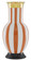 De Luca Coral Stripe Large Vase (92|1200-0391)