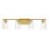 4-Light Bathroom Vanity Light in Natural Brass (8483|M80039NB)