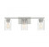 3-Light Bathroom Vanity Light in Brushed Nickel (8483|M80038BN)