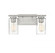 2-Light Bathroom Vanity Light in Brushed Nickel (8483|M80037BN)