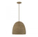 1-Light Pendant in Natural Wicker (8483|M70107NWIC)