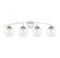 4-Light Bathroom Vanity Light in Chrome (8483|M80033CH)