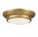 2-Light Ceiling Light in Natural Brass (8483|M60063NB)