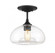 1-Light Ceiling Light in Matte Black (8483|M60017MBK)