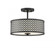 2-Light Ceiling Light in Matte Black (8483|M60016MBK)