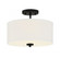 2-Light Ceiling Light in Matte Black (8483|M60008MBK)