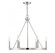 6-Light Chandelier in Polished Nickel (8483|M10093PN)