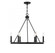 6-Light Chandelier in Matte Black (8483|M10093MBK)