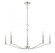 5-Light Chandelier in Polished Nickel (8483|M10086PN)