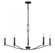5-Light Chandelier in Matte Black (8483|M10086MBK)