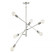 6-Light Chandelier in Polished Nickel (8483|M10084PN)