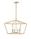 4-Light Pendant light Modern Gold (670|3294-MG)